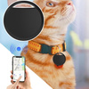 Lokalizator Bluetooth GPS SmartTag AT1 dla samochodu roweru torby kluczy psa kota do aplikacji "Znajdź" Apple Find My MFi Made For iPhone (Czarny)