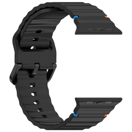 Pasek D-Pro Orablu Silicone Band opaska sportowa do Apple Watch 4/5/6/7/8/9/10/11/SE/Ultra 1/2/3 44/45/46/49mm (Fioletowy)