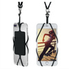 Neck Strap Uniwersalne Etui + Smycz Na Szyję Kieszeń Na Karty (Black)