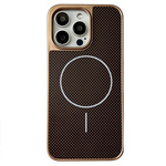 Etui D-Pro Brick Carbon TPU MagSafe Case obudowa magnetyczna matowa do Apple iPhone 15 Pro (Desert Gold / Złoty)