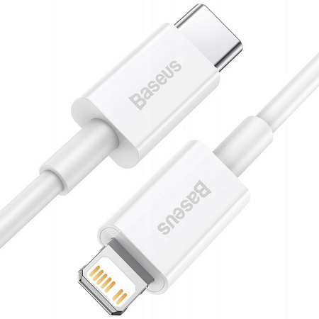 Kabel Baseus Superior przewód USB-C / Typ C - Apple Lightning 20W 25cm (Biały)