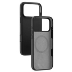  Etui D-Pro Velvet Silicone Case MagSafe obudowa magnetyczna z mikrofibrą do Apple iPhone 17 Pro (Czarny)