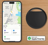 Lokalizator Bluetooth GPS SmartTag AT1 dla samochodu roweru torby kluczy psa kota do aplikacji "Znajdź" Apple Find My MFi Made For iPhone (Czarny)