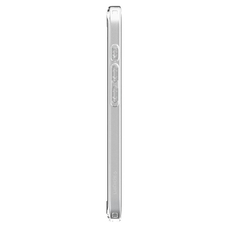 Etui Spigen Ultra Hybrid Case MagSafe obudowa mocna wzmacniana do Apple iPhone 16e (Przezroczysty/Biały)