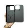 Etui D-Pro Brick Carbon TPU MagSafe Case obudowa magnetyczna matowa do Apple iPhone 16 Pro Max (Black / Czarny)