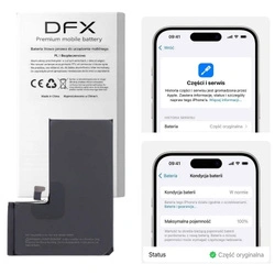 Bateria A2866 akumulator Li-ion 3200mAh Diagnosable z możliwością przypisania jako Oryginalna/Nowa do Apple iPhone 14 Pro (Calibrated New)