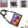 D-Pro 360 Armor Strap Case etui pancerne z uchwytem na rękę i paskiem na ramię do Samsung Galaxy Tab S7/S8/S9/S9 FE/S10 FE 11"