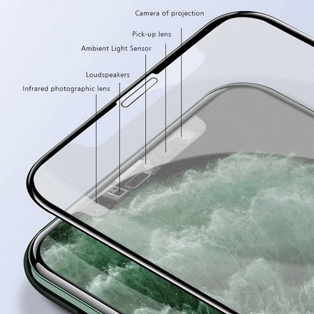 Szkło hartowane matowe EX Pro Matte Glass szybka ochronna antyrefleksyjna na ekran iPhone12 mini
