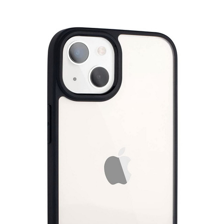 D-Pro Crystal Hybrid etui obudowa pokrowiec do iPhone 11 (Clear/Black)