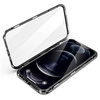 360° AluGlass Case etui magnetyczne aluminium + szkło do iPhone 11 Pro (Black)