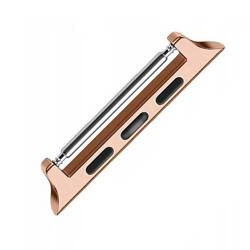 Zapięcie adapter do paska Apple Watch 4/5/6/7/8/9/10/11/SE/Ultra 1/2/3 44/45/46/49mm (1 szt.) (Różowe złoto)