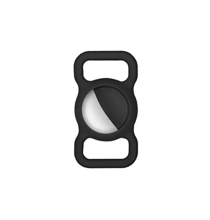 Etui D-Pro AirTag Collar Holder zawieszka na obrożę szelki dla psa kota (Czarny)