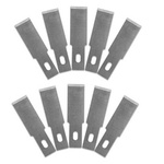 Razor Knife Blade Set 18# zestaw dodatkowych ostrzy do skalpela modelarskiego (10 sztuk)