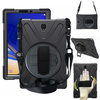 D-Pro 360 Armor Strap Case etui pancerne z uchwytem na rękę i paskiem na ramię Samsung Galaxy Tab S4 10.5 (T830/T835/T837) 2018