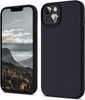 D- Pro Liquid Silicone Case Etui Obudowa do iPhone 14 Pro Max (Black)