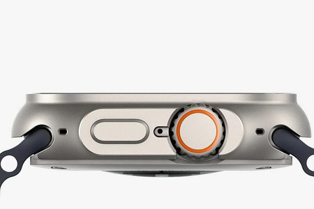 Etui D-Pro Metal Case + Glass 2w1 obudowa metalowa aluminiowa + szklo hartowane na ekran do Apple Watch Ultra 1/2/3 49mm (Natural Titanium / Tytan naturalny)