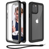 Etui D-Pro 360° Waterproof Case IP68 obudowa wodoodporna wodoszczelna pancerna do iPhone 11 (Czarny)