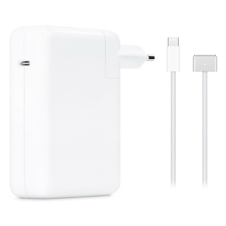 Ładowarka zasilacz sieciowy USB-C 140W PD Power Delivery A2452 do Apple MacBook Pro 16 + kabel MagSafe 3 200cm