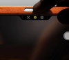 Etui D-Pro Alcantara® oryginalna włoska tkanina zamszowa obudowa z magnesem MagSafe do Apple iPhone 17 Pro Max (Orange / Pomarańczowy)
