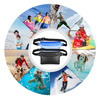 Saszetka wodoodporna D-Pro Waterproof Waist Pouch wodoszczelna nerka torba na pas etui na telefon (Czarny)