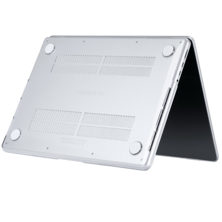 Etui Hard Case obudowa do Apple MacBook Pro 14 M1 A2442 (2021) / M2 A2779 (2023) / M3 A2918/A2992 (2023) / M4 A3112/A3185/A3401 (2024) / M5 (2025) (Przezroczysty Połysk)
