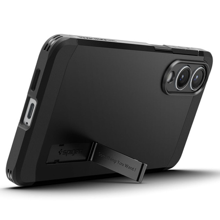 Etui Spigen Tough Armor MagSafe obudowa do Samsung Galaxy S25 Edge (Czarny)