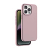 Etui D-Pro Velvet Silicone Case obudowa z mikrofibrą do iPhone 13 Pro Max (Różowy)