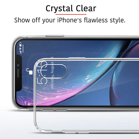 Etui D-Pro TPU Case obudowa silikonowa iPhone XR (Przezroczysty)