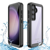 Etui D-Pro 360° Waterproof Case IP68 obudowa wodoodporna wodoszczelna pancerna Samsung Galaxy S25 (Black)