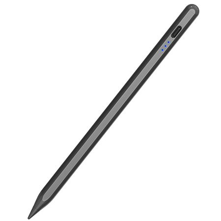 Rysik D-Pro Stylus Pen Pencil 2 Gen. Palm Rejection do rysowania dla Apple iPad (2018-2025) iPad 6/7/8/9/10/11 iPad Mini 5/6/7 iPad Air 3/4/5/6/7/M2/M3 Air 13" M2/M3 iPad Pro 11" 1/2/3/4/5/6/M4/M5 iPad Pro 12.9" 3/4/5/6 iPad Pro 13" 7/8/M4/M5 (Czarny)
