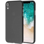 D-Pro Air Slim 0.4mm PP Case ultra cienkie matowe etui do iPhone XR (Smoke Black)