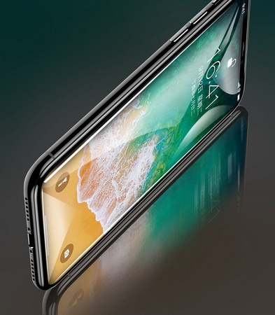 5D Glass Full Cover Anti Dust Szkło Hartowane Cały Ekran iPhone XS Max/ 11 Pro Max (Black)