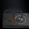 Etui D-Pro Matte MagSafe Stand Case obudowa magnetyczna matowa magnes stojak podstawka do Apple iPhone 13 Pro (Biały)
