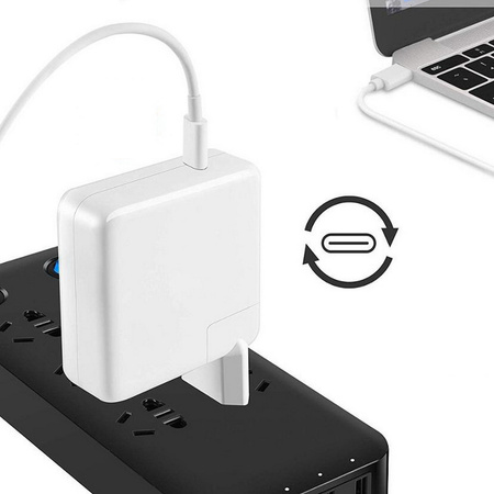 Ładowarka zasilacz A1718 USB-C 61W do Apple MacBook + kabel USB-C 200cm