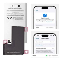 Bateria A3011 akumulator Li-ion 3274mAh Diagnosable z możliwością przypisania jako Oryginalna/Nowa do Apple iPhone 15 Pro (Calibrated New)