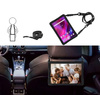 Etui D-Pro 360 Armor Strap Case obudowa pancerna z uchwytem na rękę i paskiem na ramię do  Lenovo Tab M10 Plus 2nd Gen. 10.3" (X606) / Lenovo Tab K10 10.3" (TB-X6C6) (Czarny)