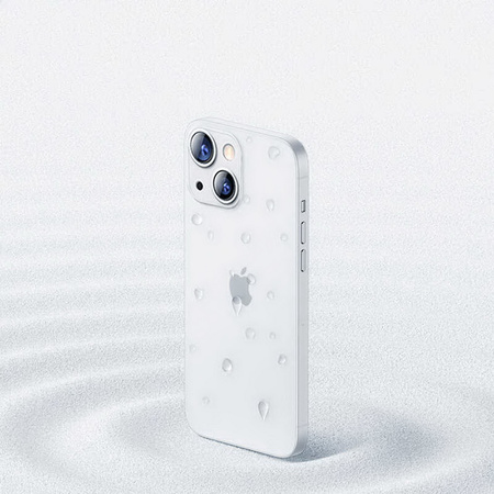Etui D-Pro Air PP Case 0.4mm ultra cienkie najcieńsze minimalistyczne matowe iPhone 15 (Biały)