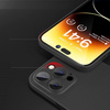 Etui D-Pro Air PP Case 0.4mm ultra cienkie najcieńsze minimalistyczne matowe iPhone 14 Pro Max (Czarny)