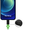 Adapter przejściówka USB-C Typ-C do Apple Lightning iPhone (Silver)