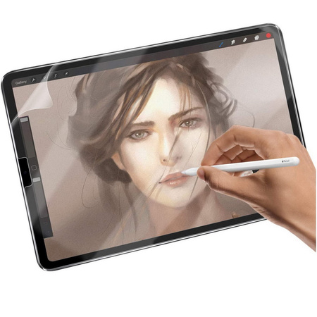 Ex Pro Paper matowa folia "jak papier" do rysowania - iPad Pro 12.9 (2018/2020/2021) (Matte Clear)