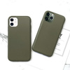 Eco Wheat Straw Silicone Case Etui Obudowa iPhone 11 Pro Max (Olive Green)