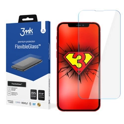 Szkło hybrydowe 3mk Flexible Glass elastyczna folia ochronna na ekran do Apple iPhone 13 Pro Max