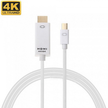 Kabel Thunderbolt mini DisplayPort do HDMI 4K x 2K (White)