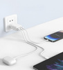 MFC GaN Charger 2C+1A 65W Ładowarka sieciowa zasilacz (Biały) 