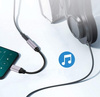 Adapter przejściówka wtyk USB-C do słuchawek mini jack 3.5mm (Space Gray)