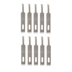 Razor Knife Blade Set 4A# zestaw dodatkowych ostrzy do skalpela modelarskiego (10 sztuk)