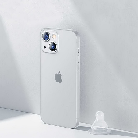 Etui D-Pro Air PP Case 0.4mm ultra cienkie najcieńsze minimalistyczne matowe iPhone 15 (Biały)