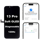 Wyświetlacz LCD Diagnosable ekran dotyk digitizer programowalny z możliwością przypisania jako oryginał do Apple iPhone 13 Pro (Soft OLED 120Hz)