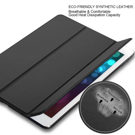 Etui Smart Cover Case obudowa z klapką do iPad Pro 9.7 (2016) (Czarny)
