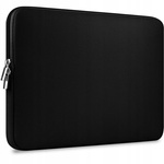 Torba D-Pro Neopren Sleeve pokrowiec etui miękkie minimalistyczne na laptop HP Dell Lenovo MacBook Air/Pro 13/14 (Czarny)